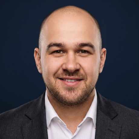 AI professional headshot example