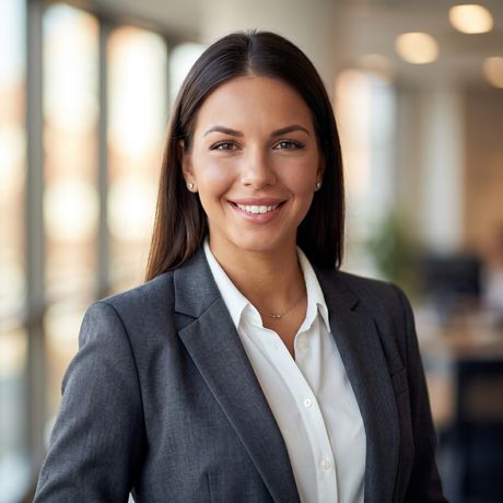AI professional headshot example