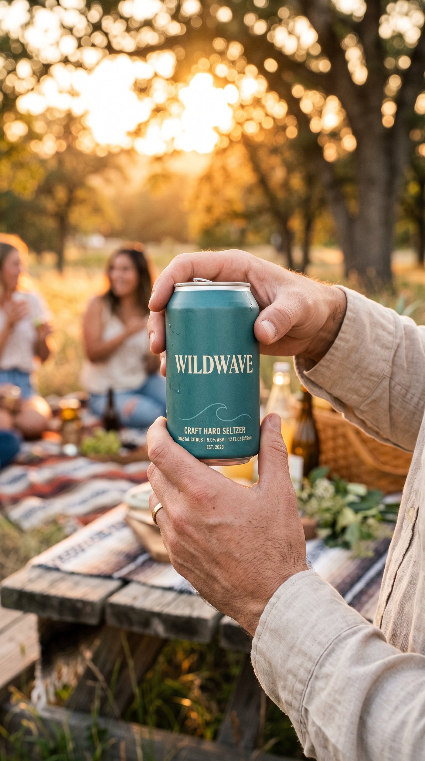 Beverage product photo