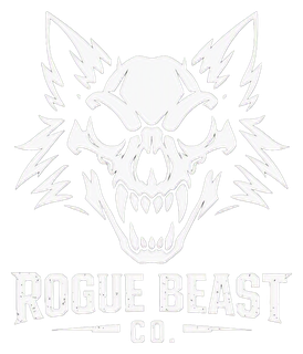 The Rogue Beast Co. skull-wolf logo